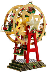 Mark Roberts 36.5" North Pole Ferris Wheel With Elf