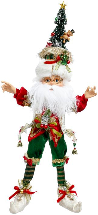 Elfo Mark Roberts de 17 pulgadas para árbol de Navidad del Polo Norte