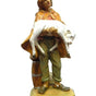 12" Peasant Man With Lamb Figurine