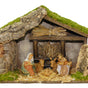 13" X 6" X 9" Stable With Holy Family