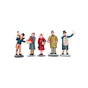 Gilda Shopping Figurines Magnetic 5 Pieces