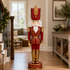 4 FT Red & Gold Traditional Nutcracker