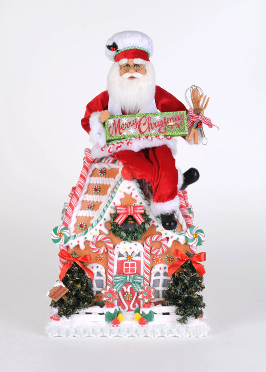 Karen Didion Originals 23" Lighted Homemade Goodies Gingerbread House