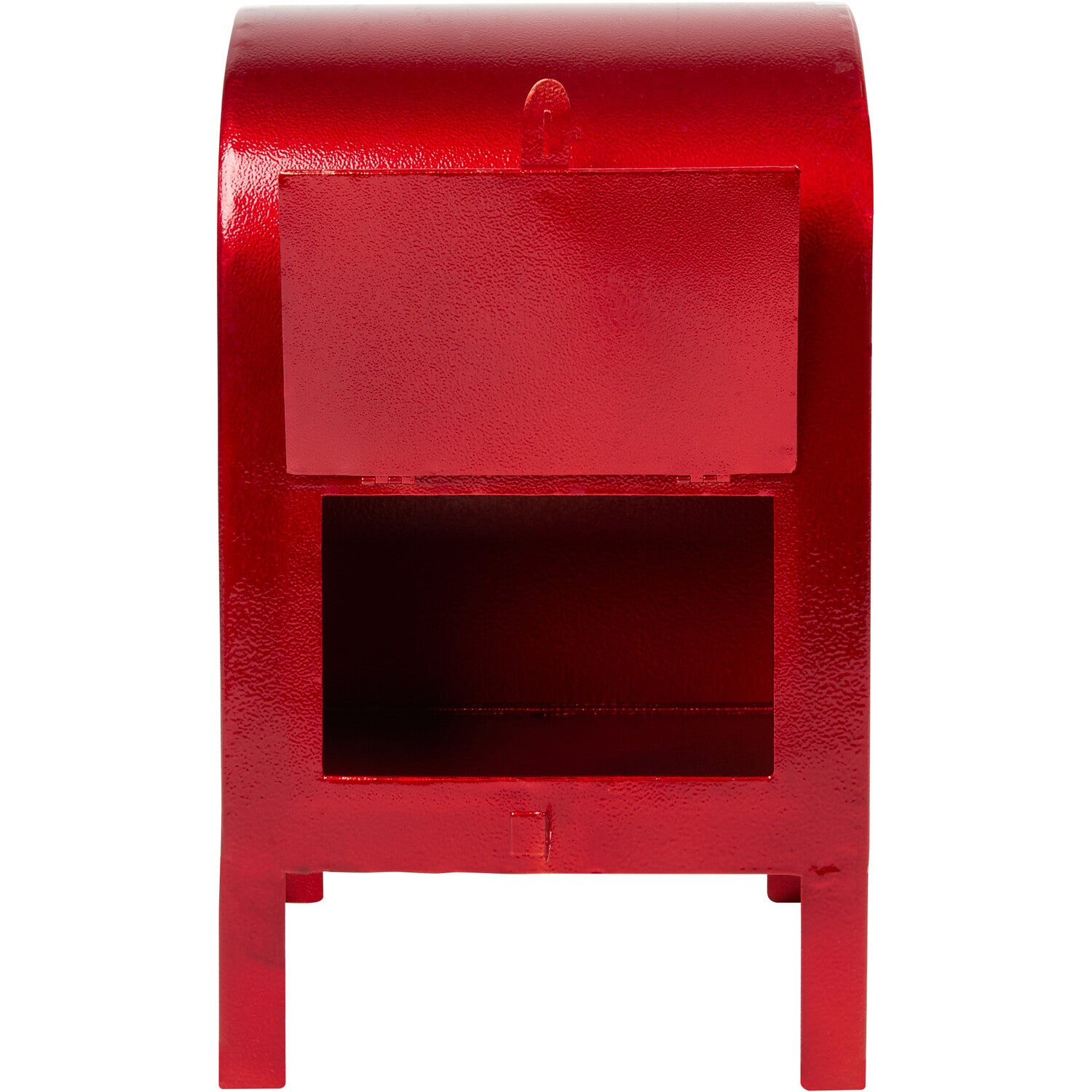 1.7 FT Red Santa Mailbox