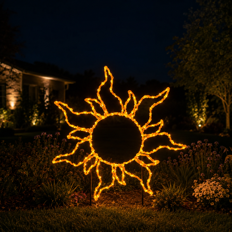 31" Yellow Sun