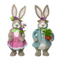 18" Sisal Formal Bunny Assorted Set Of 2