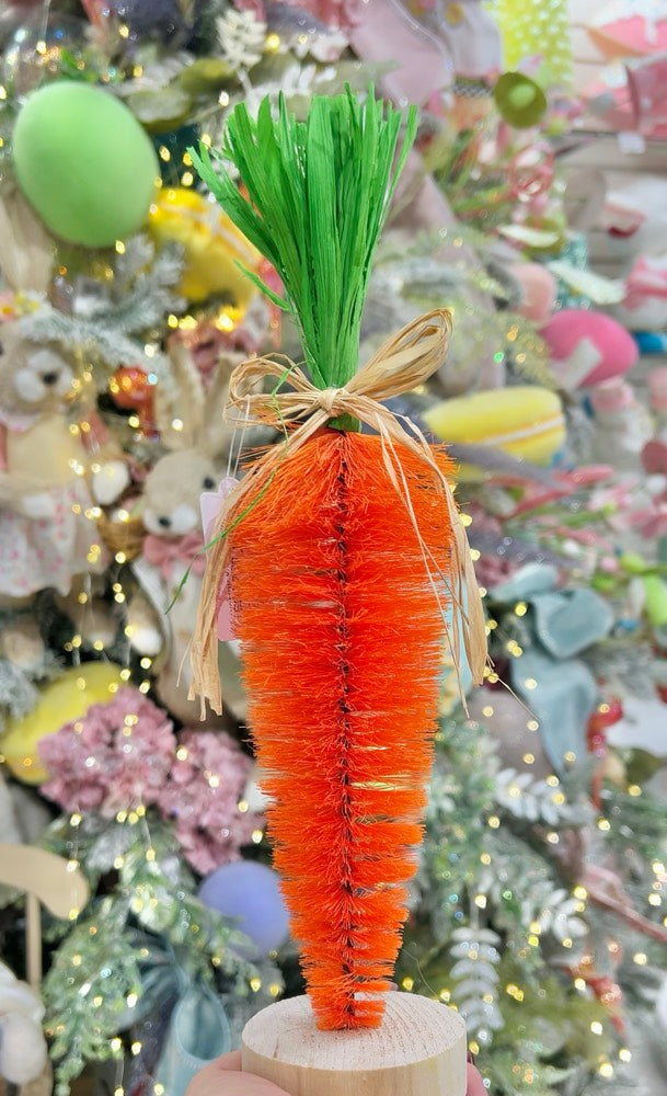 3" Bottlebrush Carrots Set Of 3