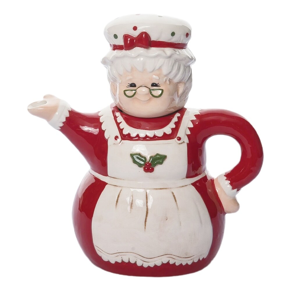 8" Mrs. Claus Teapot