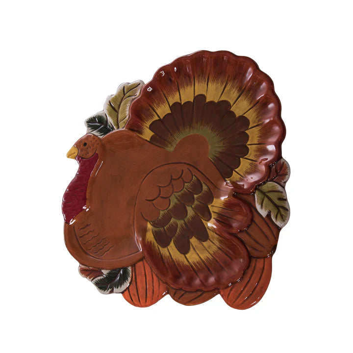 11" Turkey Platter Plate