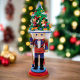 16" Mickey & Minnie Ice Skating Hollywood Nutcracker