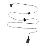 USB Extension Cord with 6 Outlets
