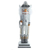 Nutcracker figurine with cowboy hat and boots on a white background