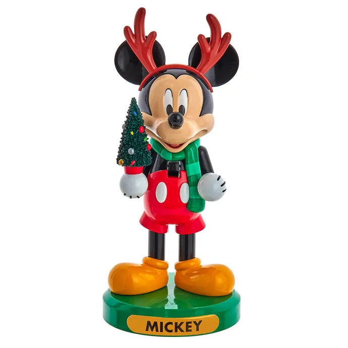 6" Disney© Mickey Mouse With Tree Nutcracker