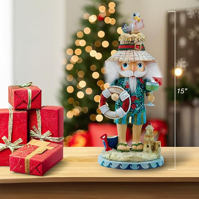 15" Hollywood Beach Boy Nutcracker