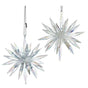 5" Starburst Ornament Set Of 6