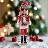 15" Ski Santa Nutcracker