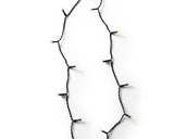 90 FT 368 LED Warm White Twinkle Lights With Black Wire Battery Operated