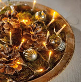 47 FT 192 LED Warm White Twinkle Lights With Transparent Wire Battery Operated