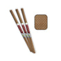 28 X 20" Street Paper Village Accessory Set of 4
