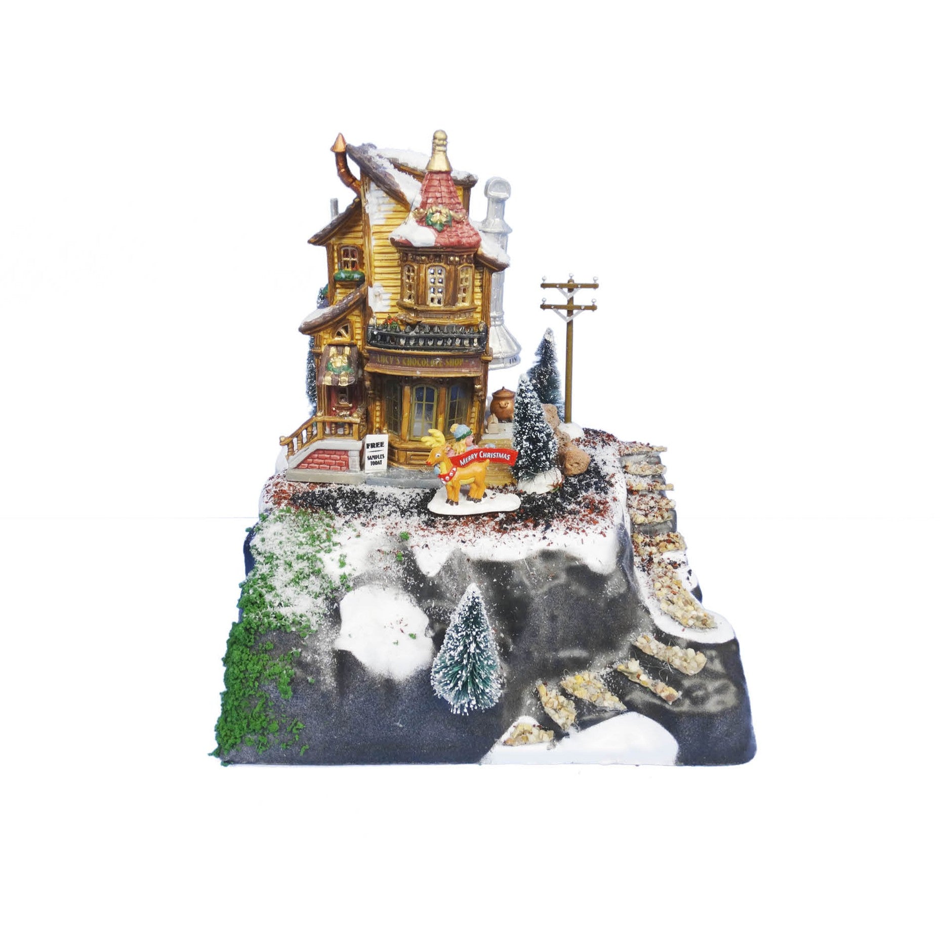 10" X 8" Extra Small Christmas Village Base