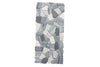 12" X 6" Grey White Stone Moss Mat