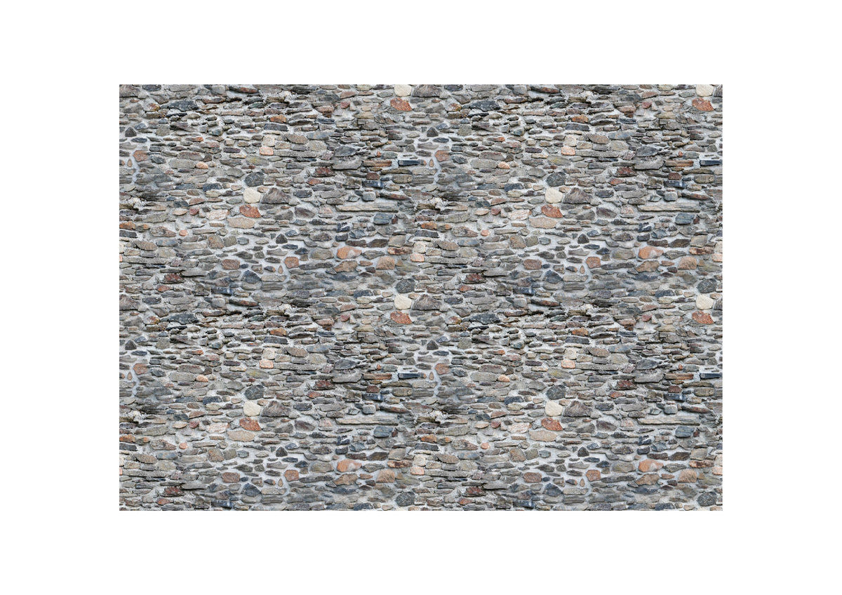 12" X 8" Dark Ancient Brick Sheet Set Of 4