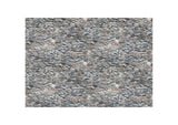 12" X 8" Dark Ancient Brick Sheet Set Of 4