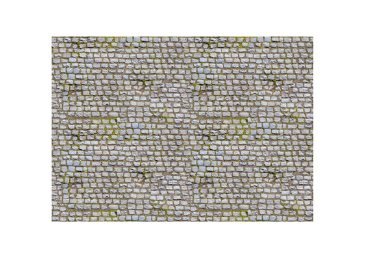 12" X 8" Cobble Stone Sheet Set Of 4