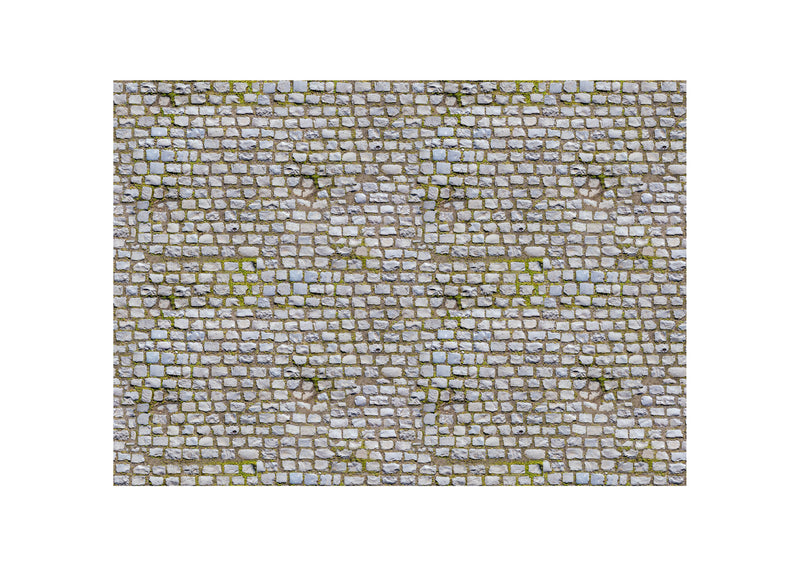 Juego de 4 láminas de adoquines de 12" x 8"