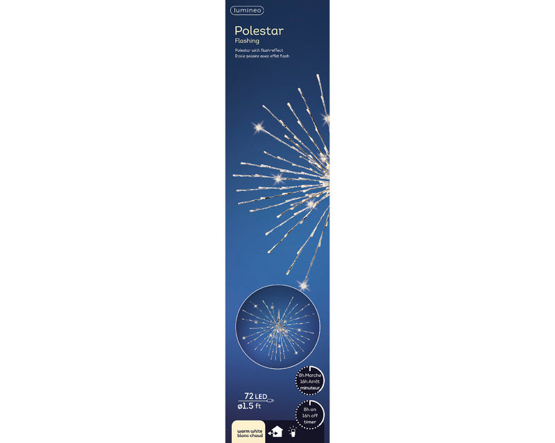 72 LED Flashing Polestars