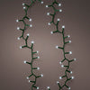 74 FT Compact 1000 LED Cool White Green Wire 8 Function Twinkle