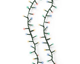 74 FT 1000 LED Multi Compact Lights With Green Wire