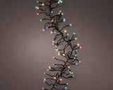 46 FT Cluster 1512 LED Multicolor Green Wire 8 Function Twinkle