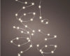 16 FT 100 Micro LED Warm White Twinkle Lights With Silver Wire Battery Operated