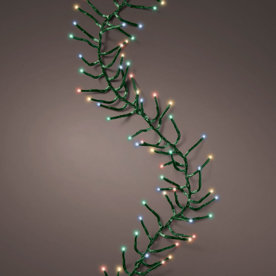 16 FT Cluster Starter Set Multicolor String Of 500 LED Lights