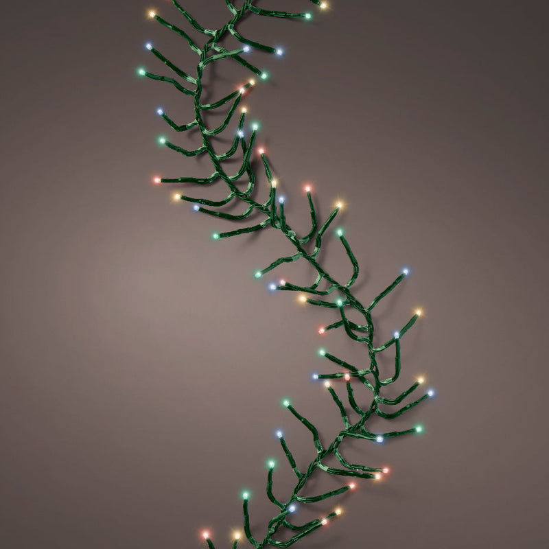 16 FT Cluster Starter Set Multicolor String Of 500 LED Lights