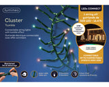 16 FT Cluster Starter Set Multicolor String Of 500 LED Lights
