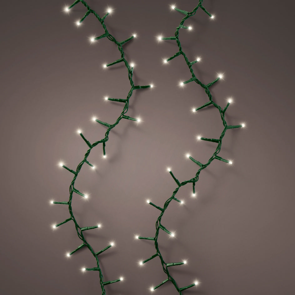 36 FT 500 LED Warm White Compact Extension Set With Green Wire