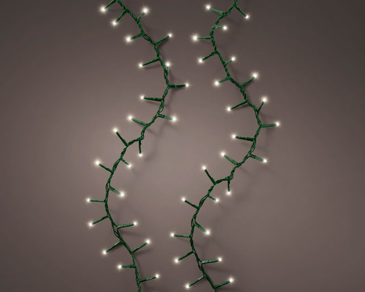 36 FT 500 LED Warm White Compact Extension Set With Green Wire