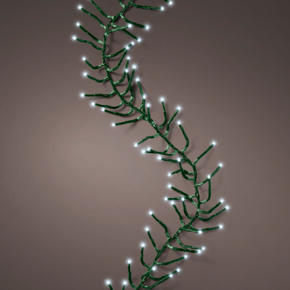 16 FT Cluster Extension Set Cool White String Of 500 LED Lights