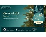 7 FT 672 LED Warm White Bunch Micro Lights With Silver Wire