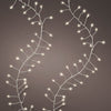 20 FT 480 Micro LED Warm White Compact Lights With Silver Wire