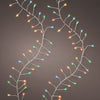 20 FT 480 Micro LED Multi Compact Lights With Silver Wire