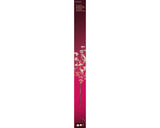 30" 75 Micro LED Warm White Glitter Flower Branch Battery Operated