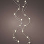 16 FT 100 Micro LED Warm White Steady Lights With Silver Wire Battery Operated