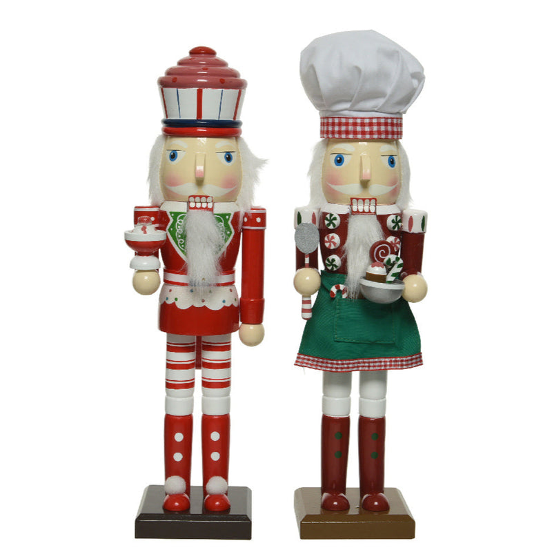 Set surtido de 2 cascanueces de 10" para dulces y repostería