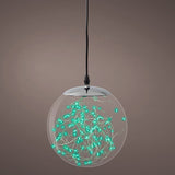 80 bolas colgantes micro LED verdes