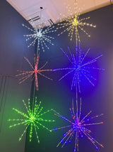 144 LED Multi Polestar White Corded