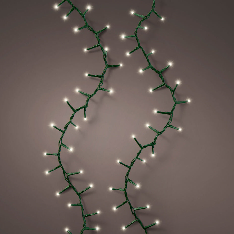 36 FT 1500 LED Warm White Compact Starter Set With Green Wire