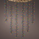 39 FT Cascade Extension Set Multicolor With 6 Strings Of 480 LED Lights